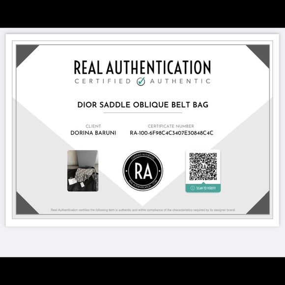 ❌SOLD❌DIOR SADDLE OBLIQUE BELT BAG - Picture 8 of 8